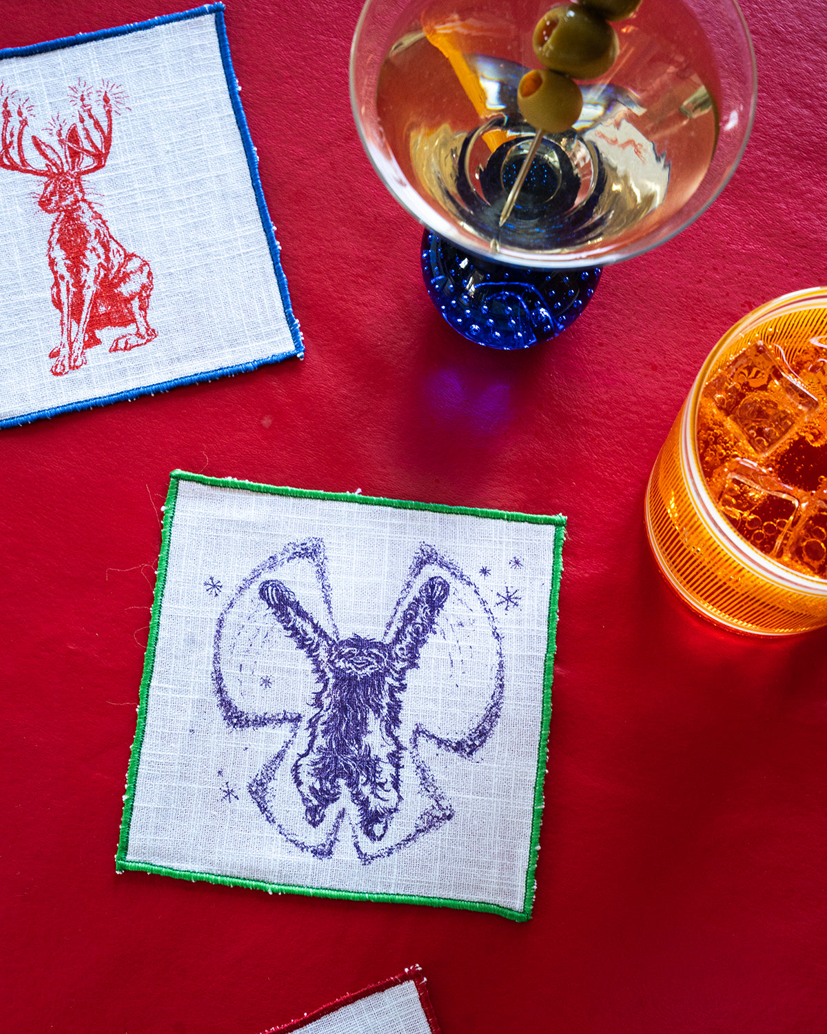 10 Winter Whimsies Cocktail Napkins