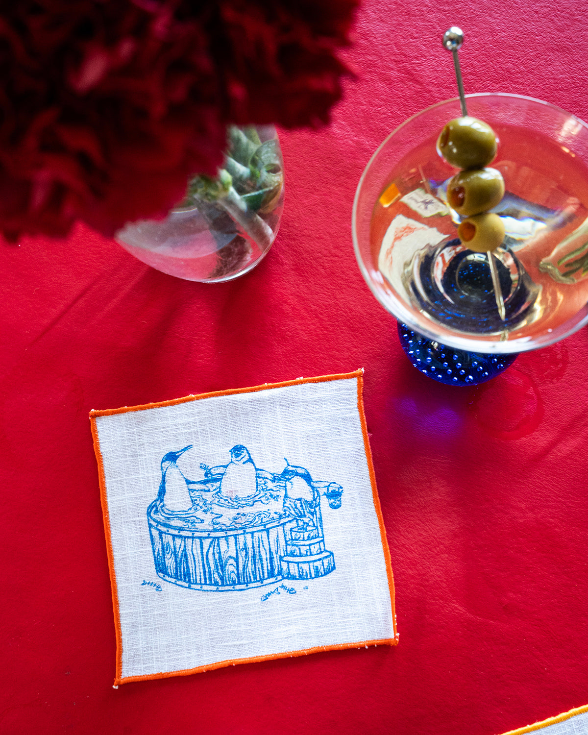 10 Winter Whimsies Cocktail Napkins