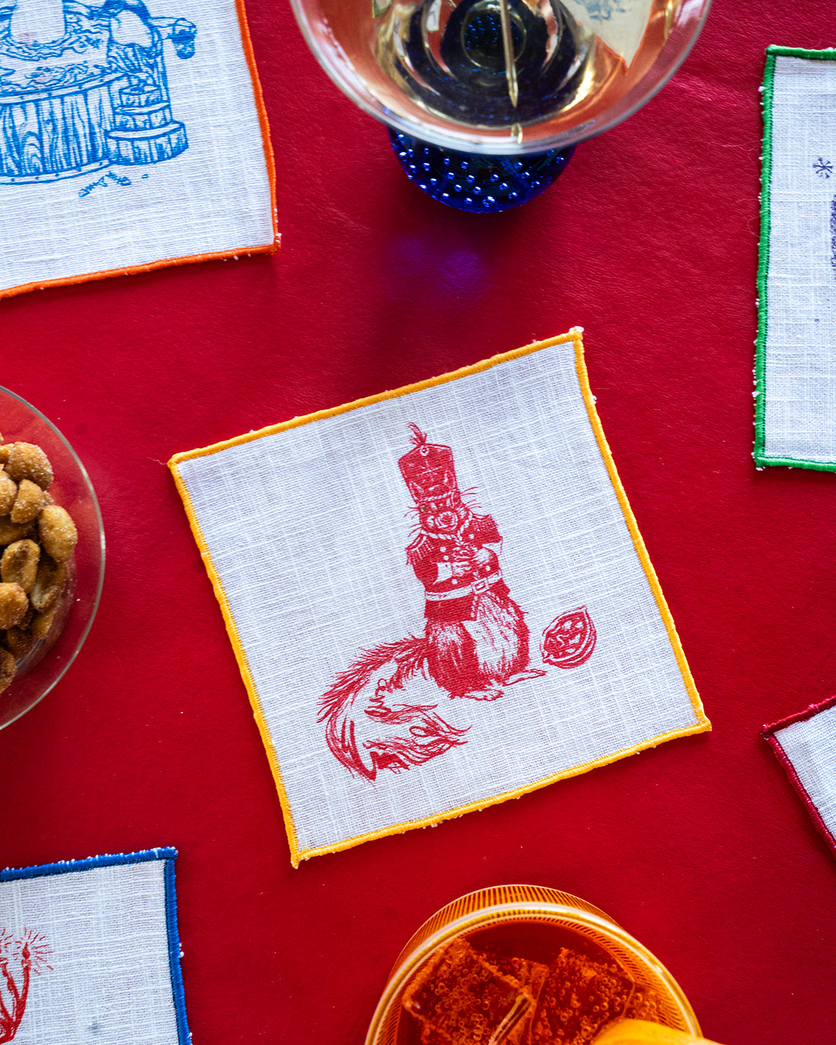 10 Winter Whimsies Cocktail Napkins