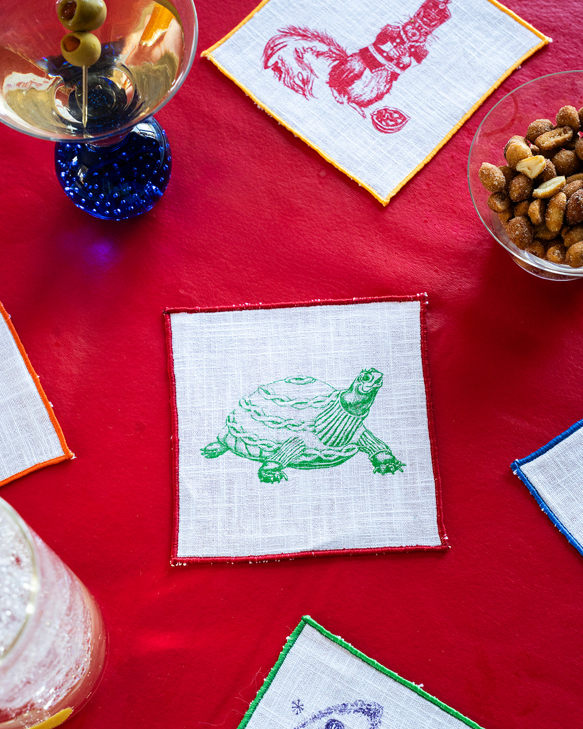 10 Winter Whimsies Cocktail Napkins