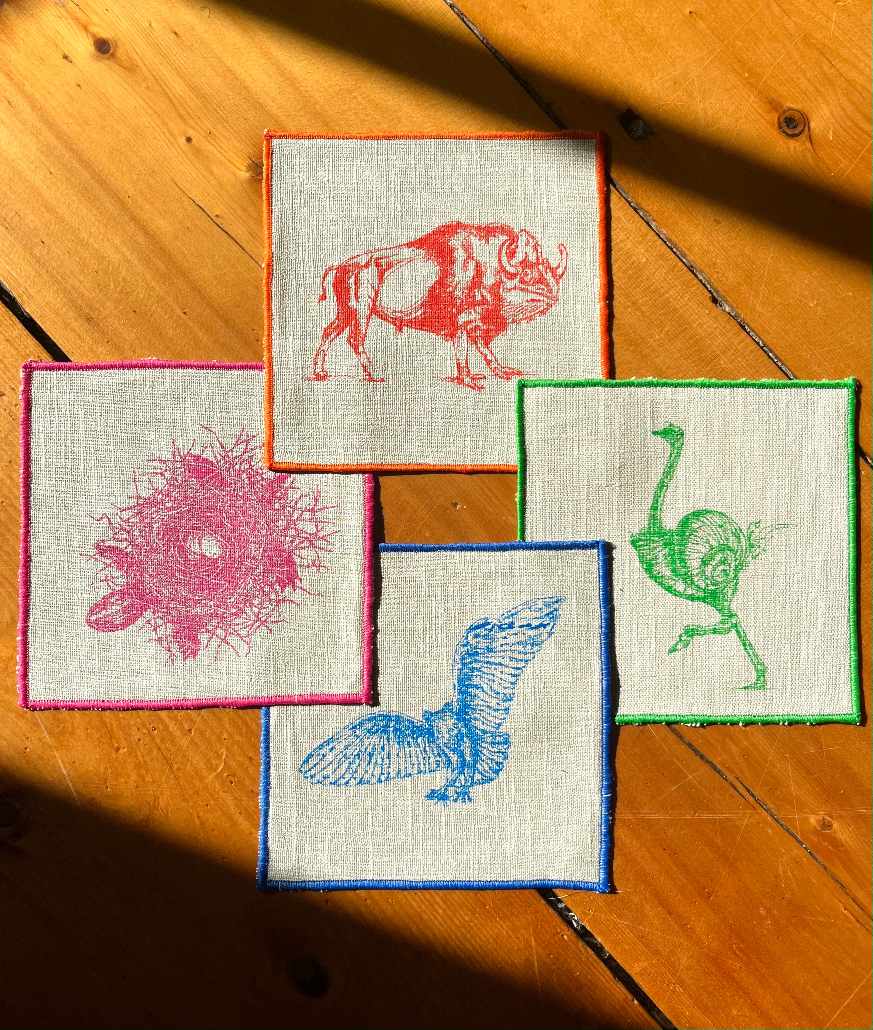 08 Mystical Creatures Cocktail Napkins